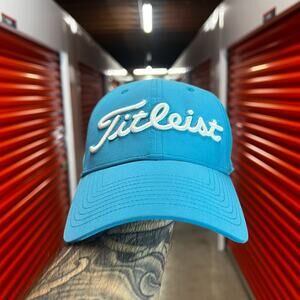 Titleist Blue Golf Adjustable Cap Performance Hat